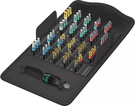 Wera bit-safe 61 bitorsion 1 bit sæt (61 dele)
