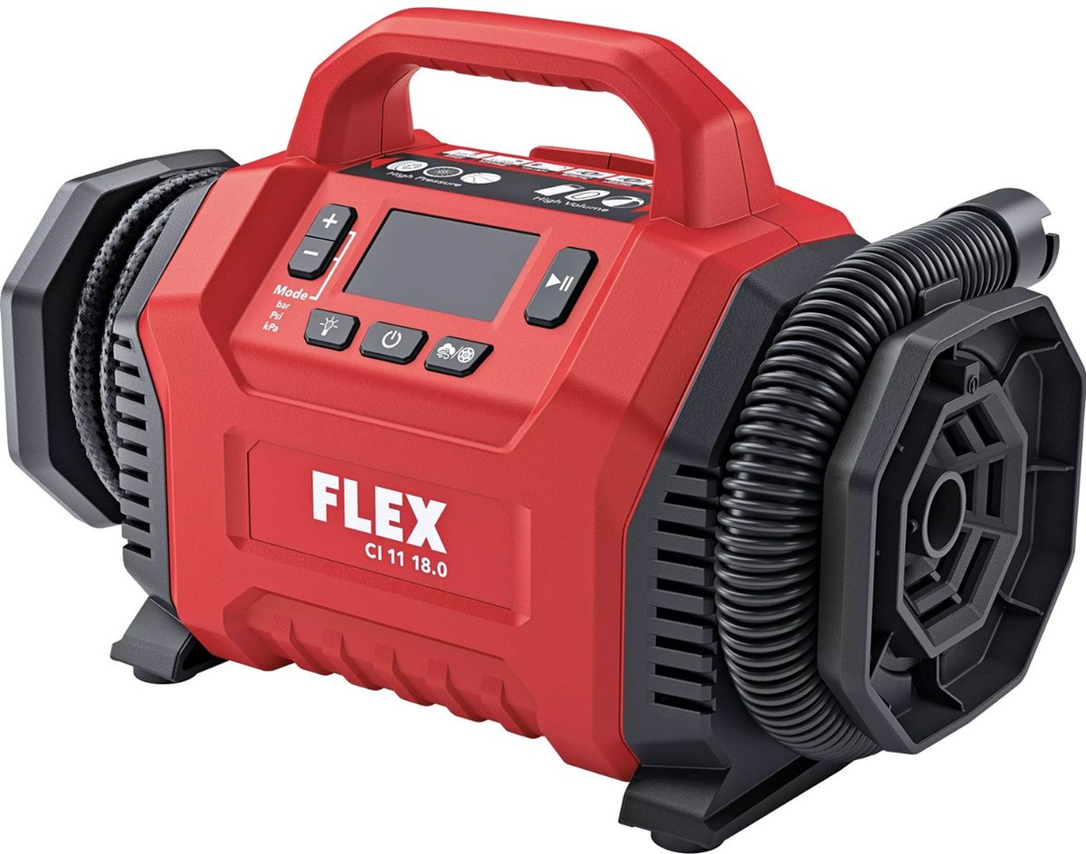 Flex elværktøj flex ci 11 batterikompressor 18 volt 12 volt