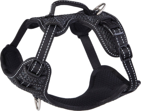 Rogz til hunde rogz explore sele foret sort - hundesele - s 36-57 cm