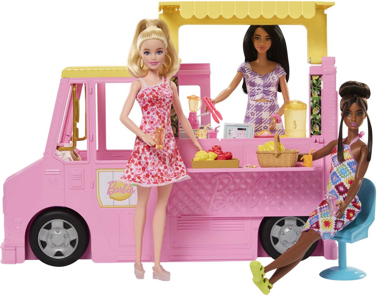 Barbie karriere - limonade lastbil - bil - dukke transport