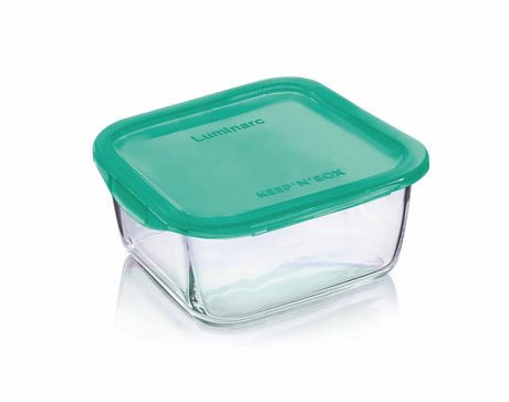 Luminarc keep n box - opbevaringsboks glas 1220ml 1220 ml firkantet