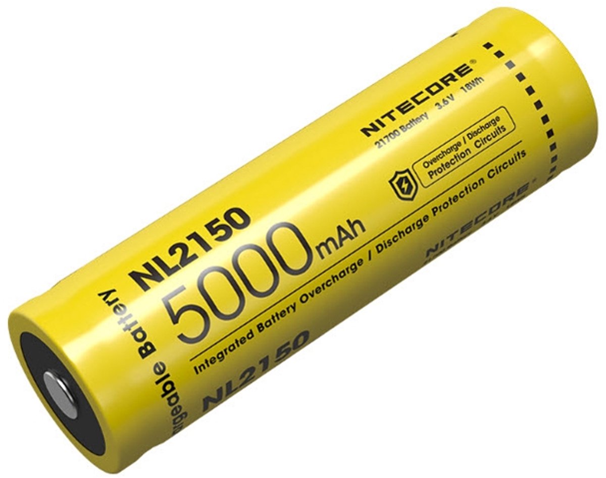 Nitecore genopladeligt batteri nl2150 5000mah