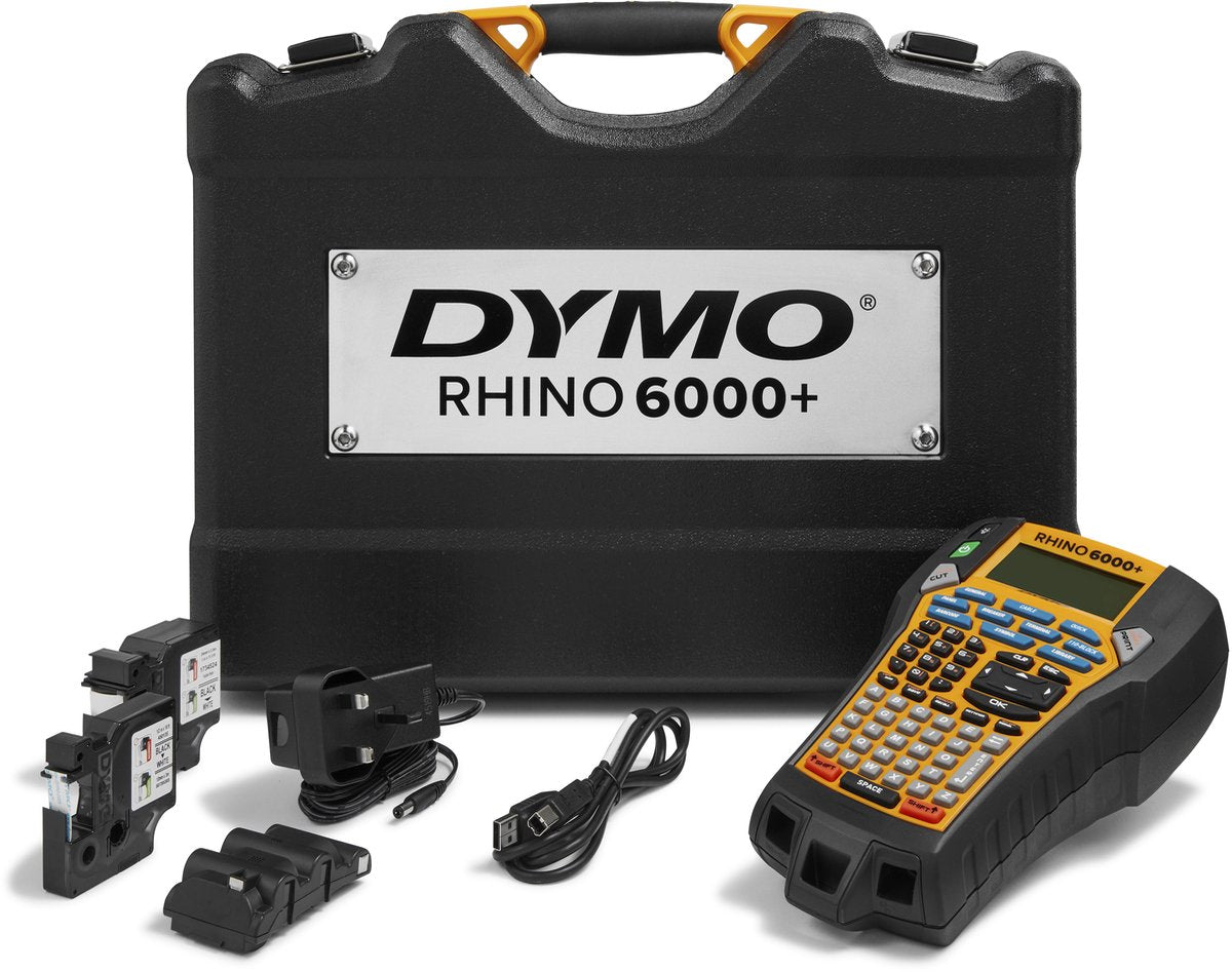 Dymo rhino 6000abc etui eu etiketprinter direkte termisk termisk overførsel abc (dk)