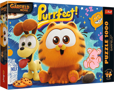 Trefl puslespil Garfield 1000 brikker - premium plus kvalitet - tegneserie.