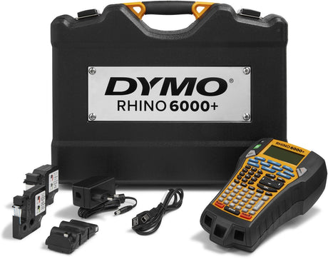 Etiketprinter dymo 6000+ næsehorn gul, sort