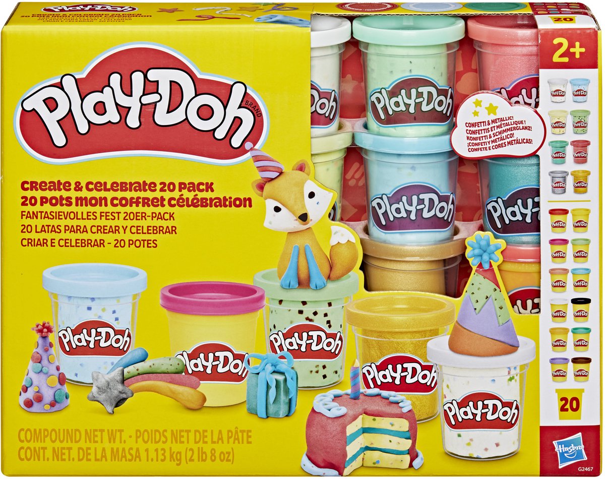Play-doh skabe lækker 20-pak