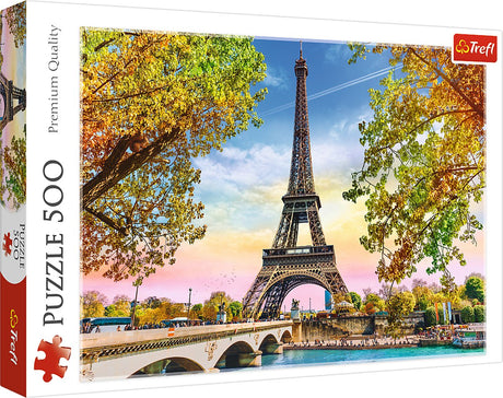 Trefl romantisk paris puslespil - 500 brikker