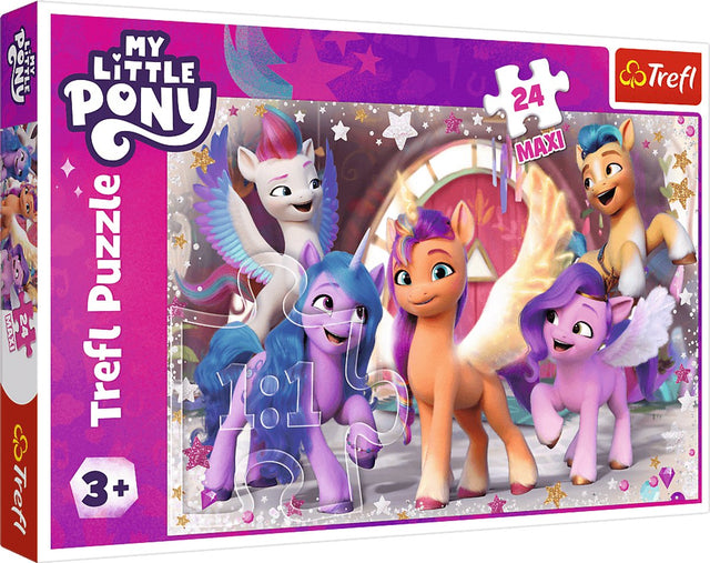 Trefl my little pony maxi puslespil - 24 brikker - fra 3 år