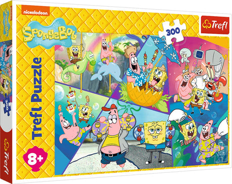 Trefl puslespil svampebob bikiniunderdel - 300 xl stykker tegneserie.