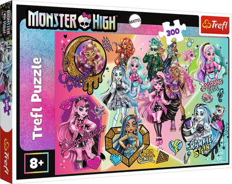 Mød puslespil monster high zombier på toppen! 300 stykker tegneserie.