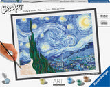 Ravensburger den stjerneklare nat (van gogh) - maleri efter tal for voksne