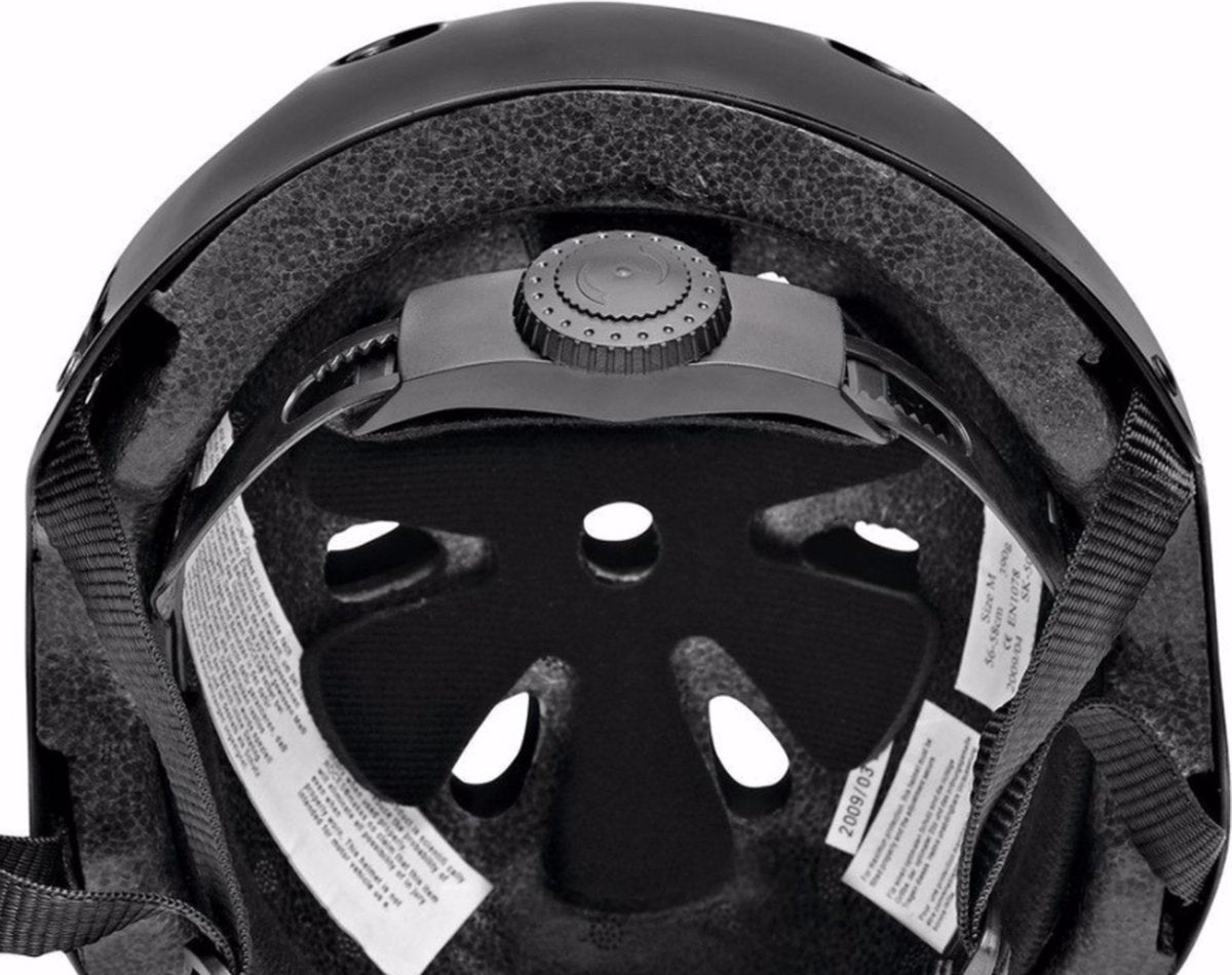 Roces – ce aggressive skatehjelm – stærk ventilationsbeskyttelse – sort – størrelse 48-52cm (s)