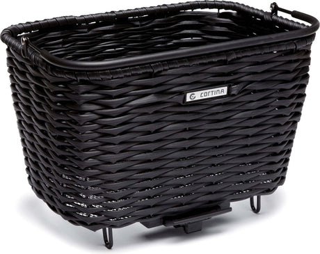 Cortina kurv Lyon (mik) 24l sort 34x24x22cm