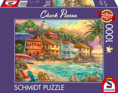 999games schmidt puslespil - chuck pinson, ø-liv, 1000 brikker