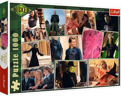 Trefl puzzle wicked: kadry filmowe 1000 - wicked-puzzle: film images 1000