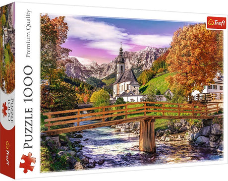 Trefl puslespil efterår Bavaria - 1000 brikker puslespil til voksne.