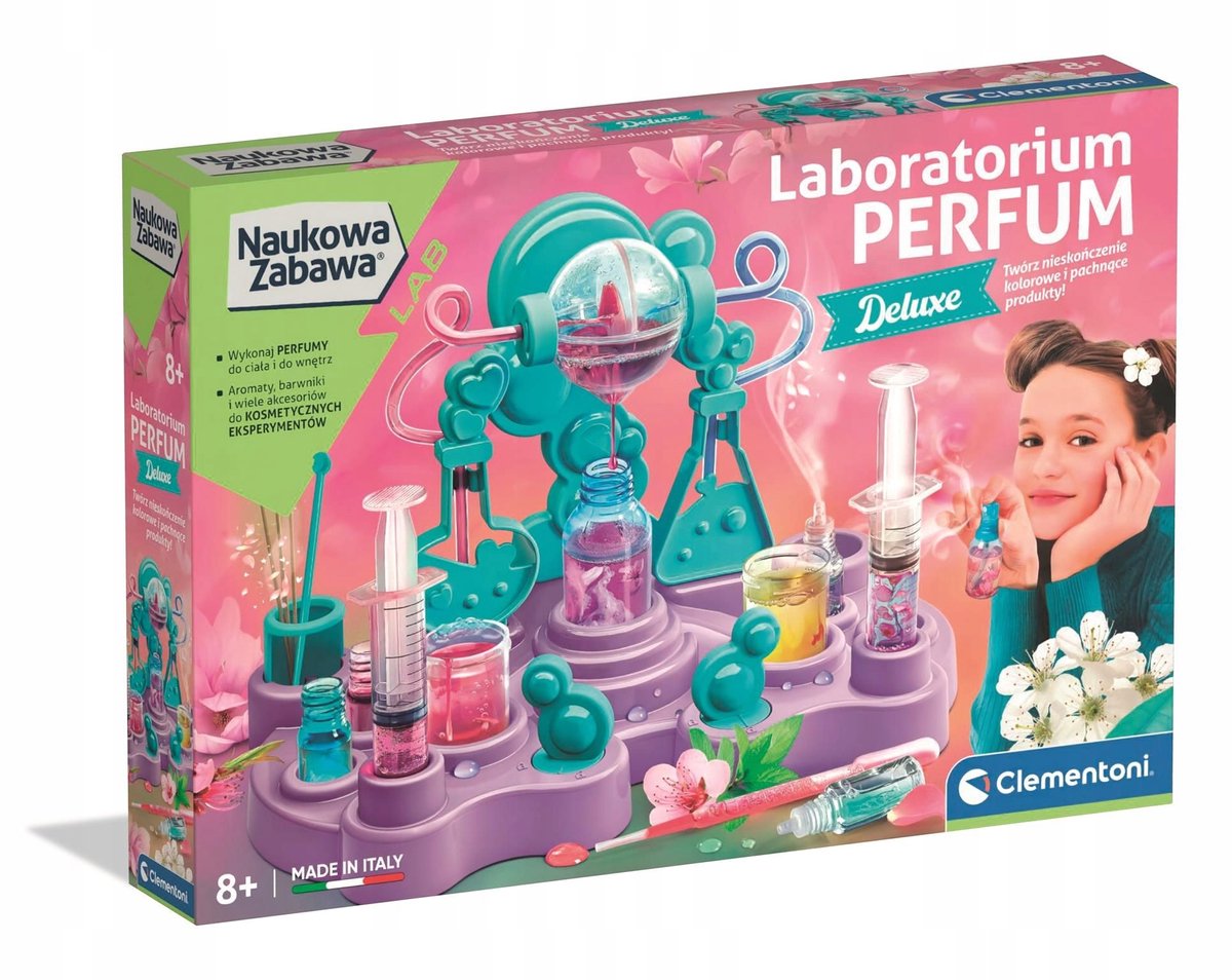 Clementoni parfume laboratorium deluxe - lær og leg