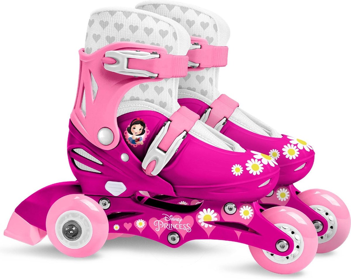 Princess inline skates hård støvle pink størrelse 27-30
