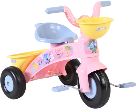 Volare trehjulet cykel disney stitch - piger - pink