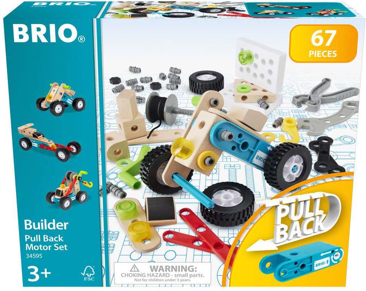 Brio builder pull back motorsæt - 34595
