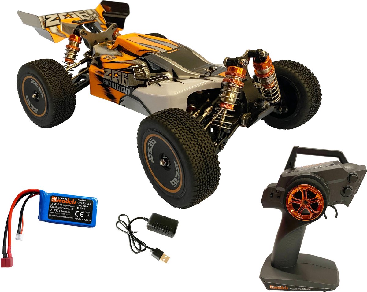Df-modeller z06-evolution v2 1:14 klar til at køre buggy