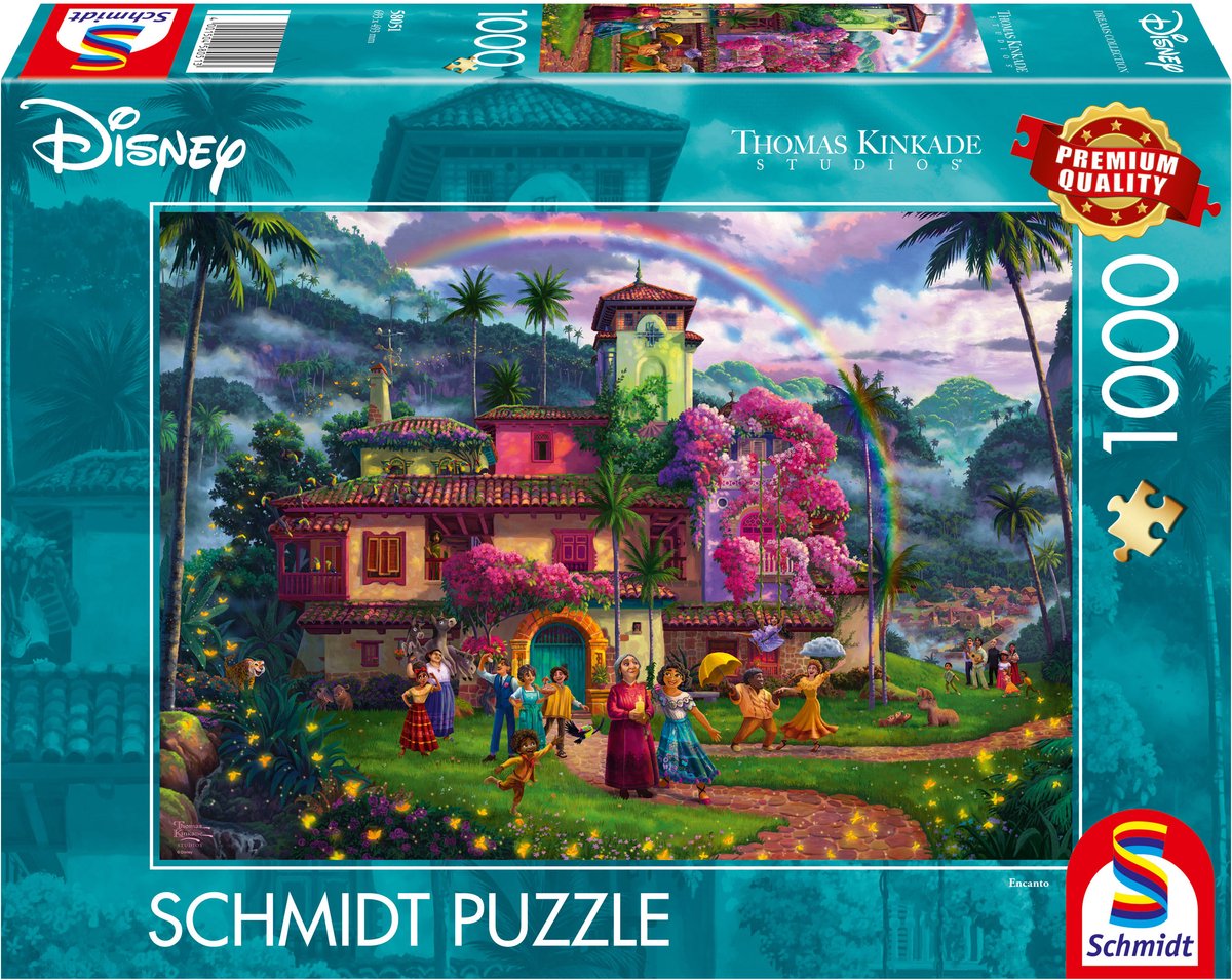 Schmidt play - thomas kinkade studios - disney encanto, 1000 stykker