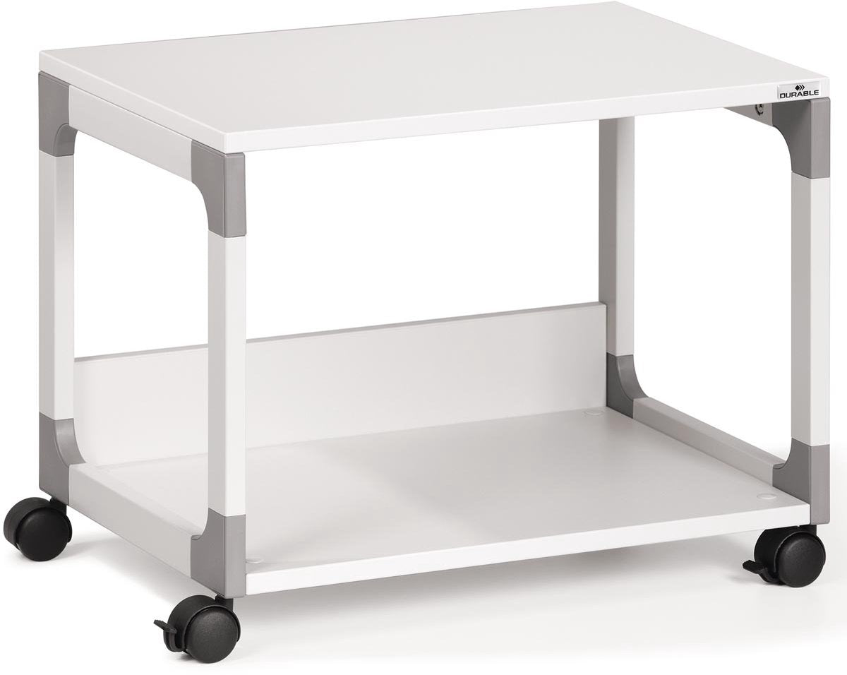 Holdbar systemvogn - 47,7 x 60 x 43,2 cm - grå - åben