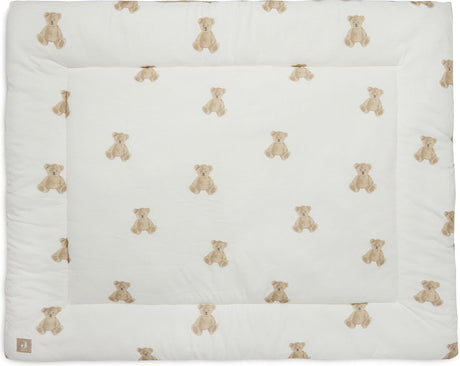 Jollein - boxkleed teddy bear - biologisch katoen - speelkleed baby - 75x95cm