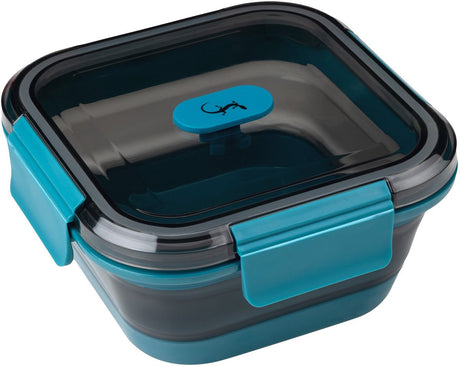 Lurch up down foldbar firkantet madpakke lavet af silikone pp benzin 700ml