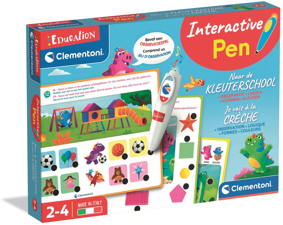 Clementoni uddannelse - interaktiv pen til børnehave