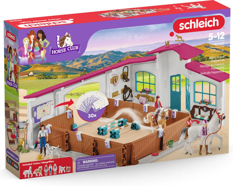 Schleich hesteklub ridehal peppertree 42639