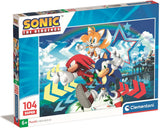 Clementoni puslespil super sonic, 104 stk.