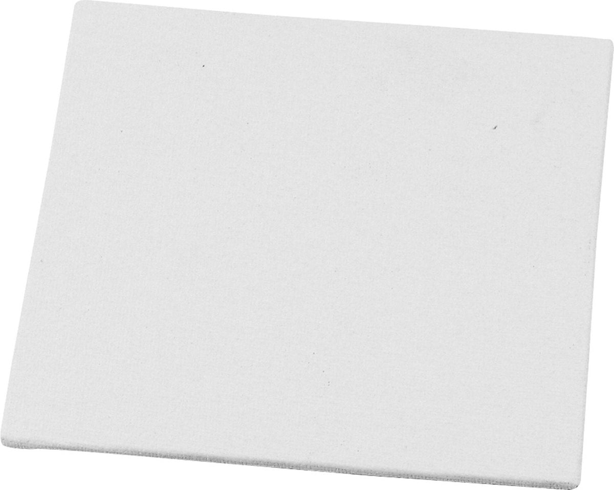 Creativ company creotime lærredspanel 12,5 x 12,5 x 0,3 cm hvid pr.