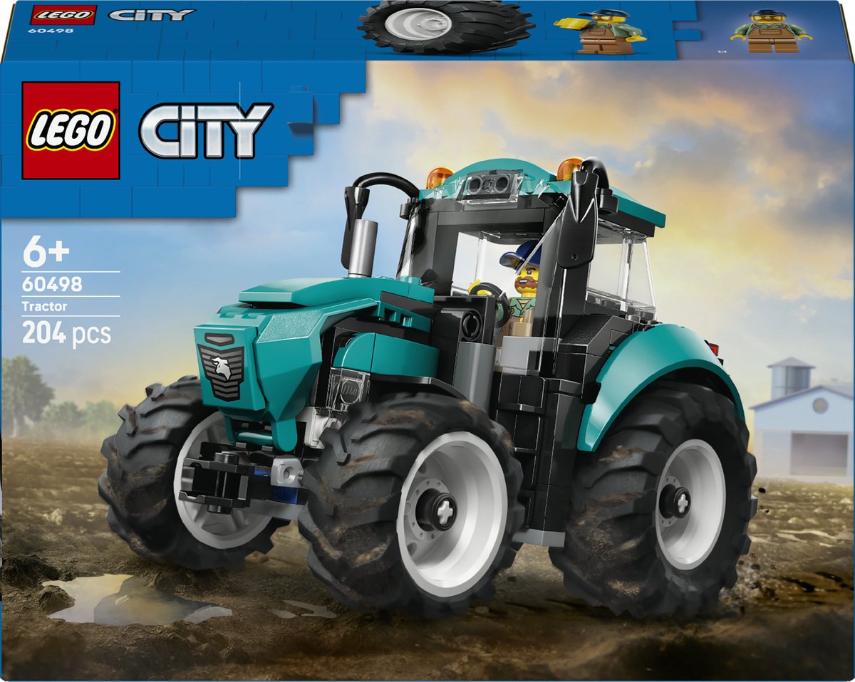 Lego city - traktorbyggelegetøj (60498)
