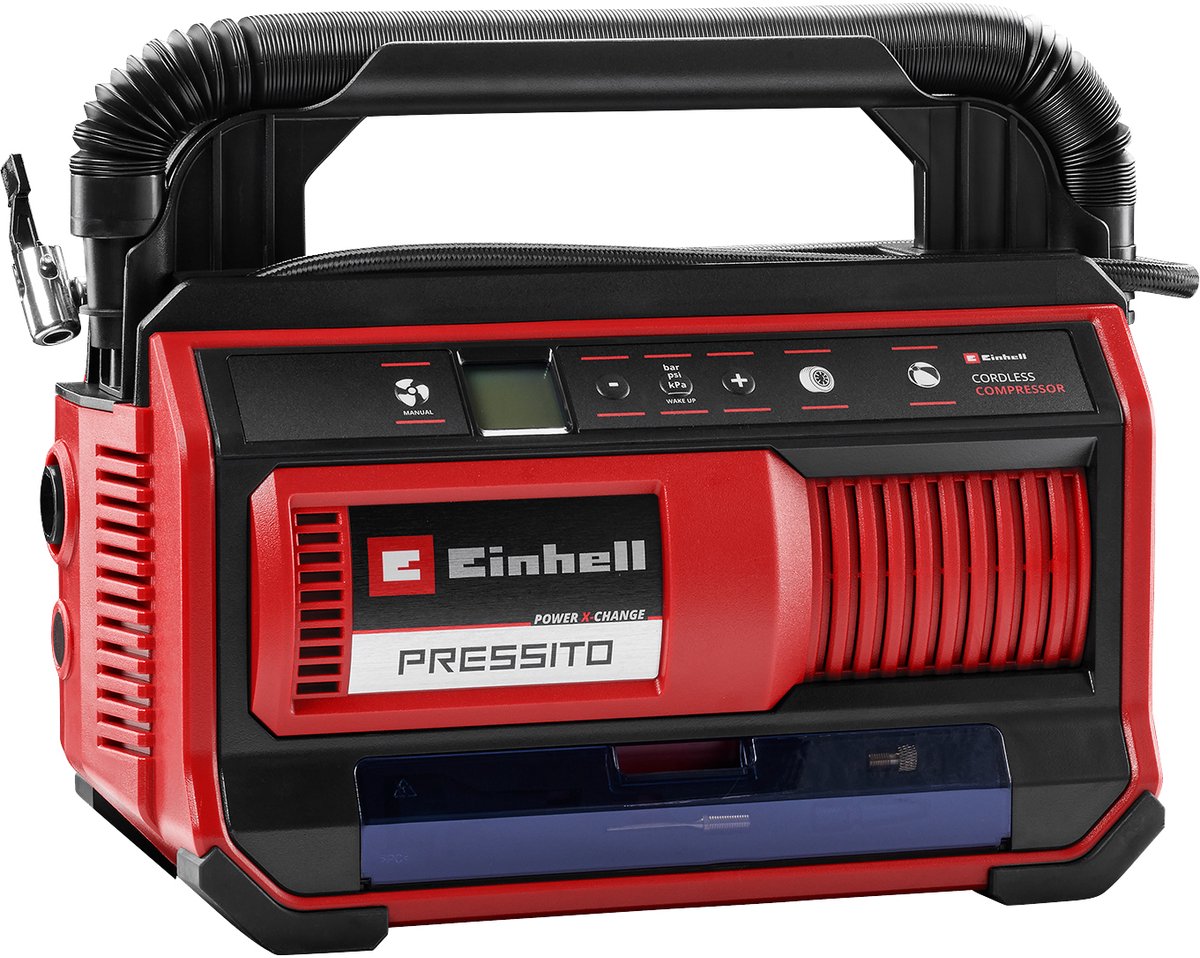 Einhell batterikompressor pressito 18 25 li solo - power