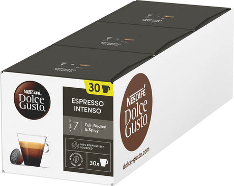 Nescafé dolce gusto kapsler espresso intenso - 90 kaffekopper til 90 kopper kaffe