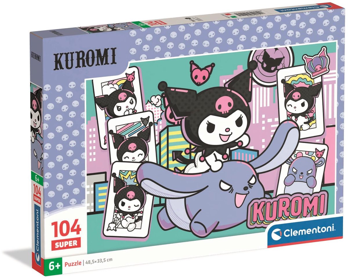 Clementoni - 104 stykker super-kuromi