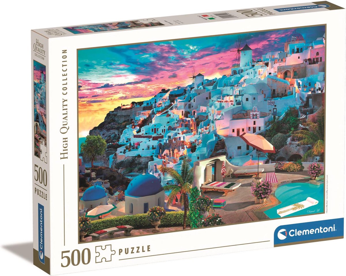 Clementoni Jigsaw Puzzle Grækenland View, 500st.