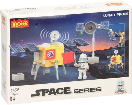 Lobbes toys bv byggesæt moon mission, 117 stk