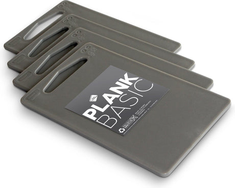 Inno cuisinno - basic skærebræt - sæt med 4 stykker - 25x15cm
