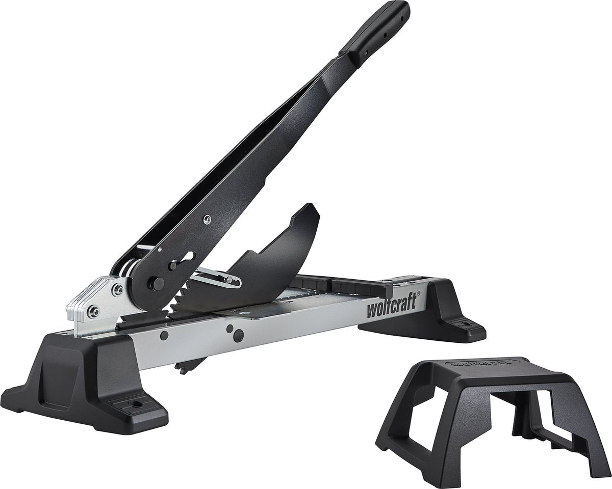 Wolfcraft - laminatskærer - VLC 1000 - op til 14 mm tykt laminat - PVC vinyllaminatskærer - 10 års garanti - 6940000