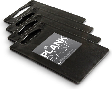 Inno cuisinno - skærebræt - basic - sæt med 4 stykker - 25x15cm