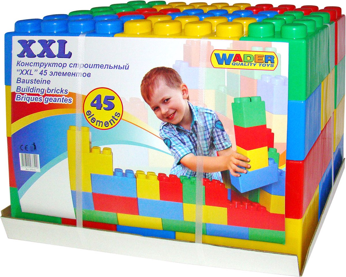 Cavallino Building Blocks XXL, 45dlg.