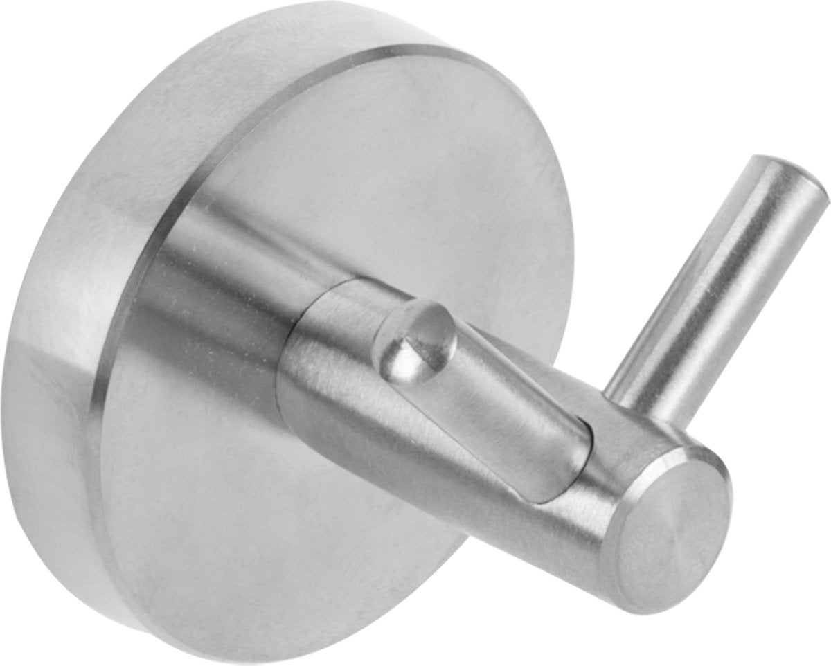 Differnz jashaak - dubbel - rond - schuin - mat chroom