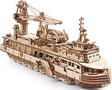 Ugears træ 3D model - forskningsfartøj