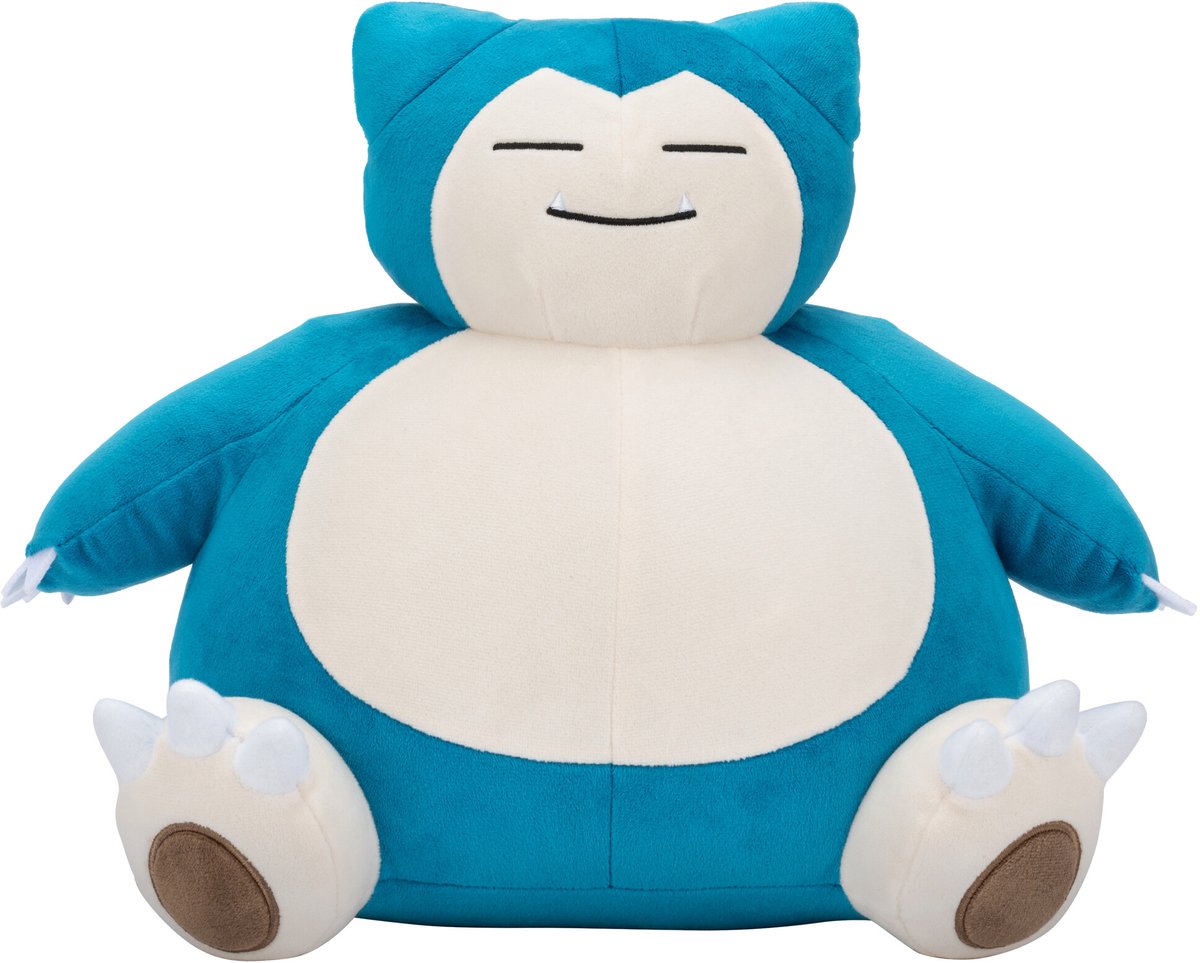 Jazwares pokémon - 30 cm soveplys - snorlax