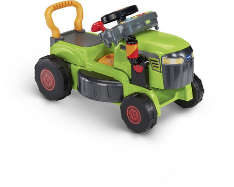 Vtech my traktor plæneklipper - uddannelsesmæssigt - ombygning fra traktor til plæneklipper - med sunget sange