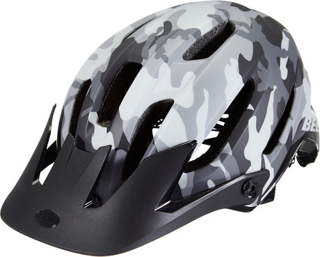 Klokkehjelme 4fyrty mips - mtb hjelm m g sort camo 52-56 cm