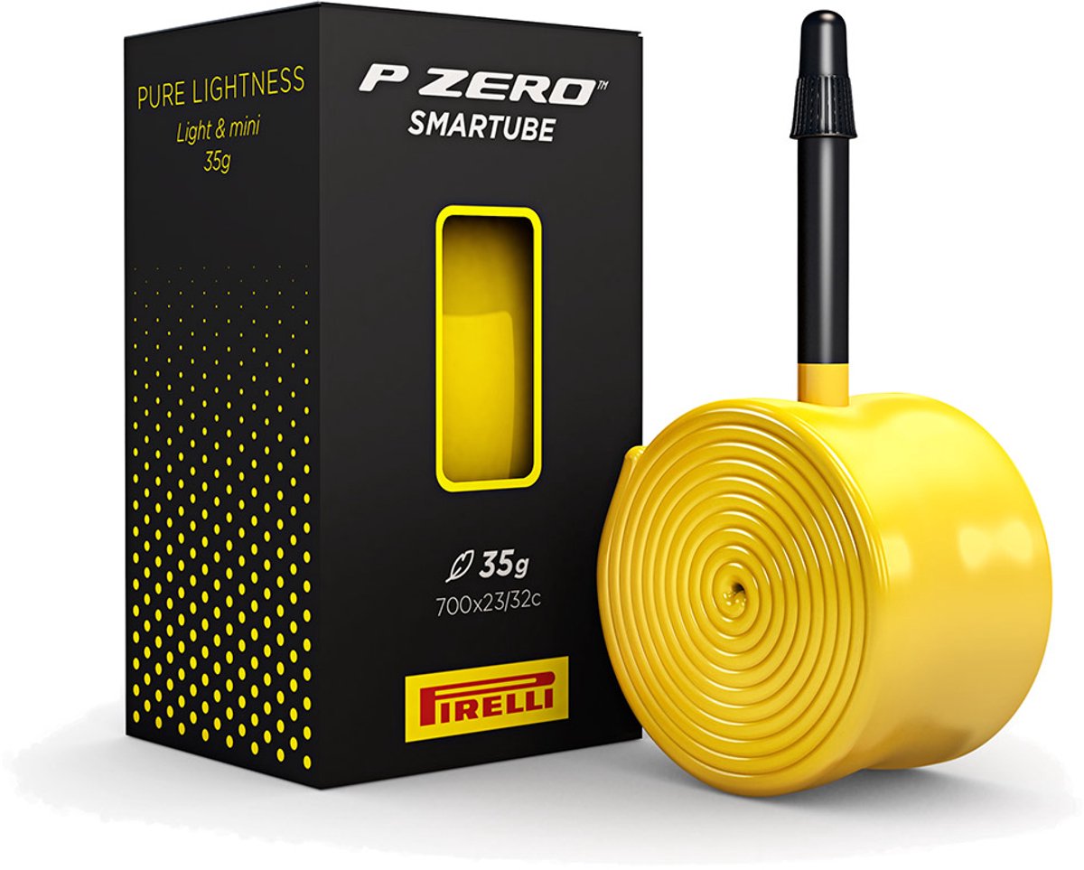 Pirelli p zero™ smartube rs presta 60 mm inderrør gul 700c 26-35