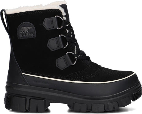 Sorel torino™ v wp snestøvler til kvinder - sorte, fawn - størrelse 38.5